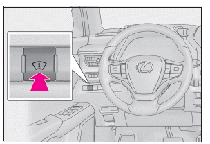 Lexus UX. Head-up-Display