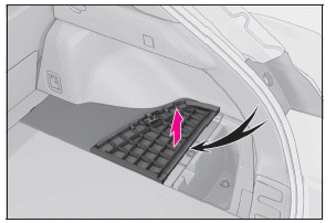 Lexus UX. 12-V-Batterie