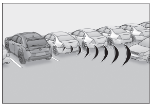 Lexus UX. Parkunterstützungsbremsfunktion