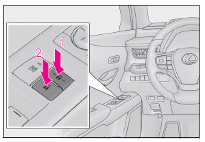 Lexus UX. Öffnen, Schließen und Verriegeln der Türen