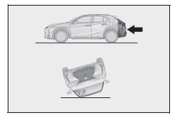 Lexus UX. SRS-Airbags