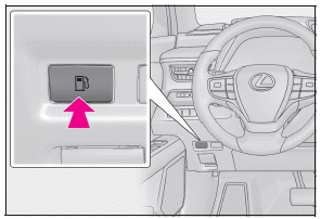 Lexus UX. Tanken