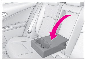 Lexus UX. Verwenden der weiteren Innenraumausstattung