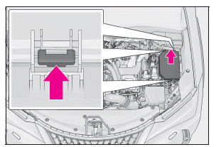 Lexus UX. Wenn die 12-V-Batterie entladen ist