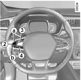 Renault Kadjar. TEMPOMAT: Begrenzer-Funktion