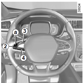 Renault Kadjar. TEMPOMAT: Begrenzer-Funktion