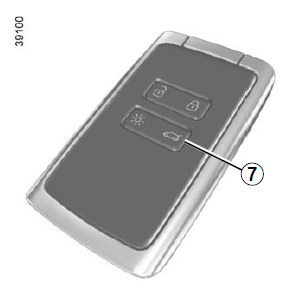 Renault Kadjar. KEYCARD