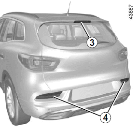 Renault Kadjar. RÜCKLEUCHTEN UND STANDLICHT: Austausch der Lampen