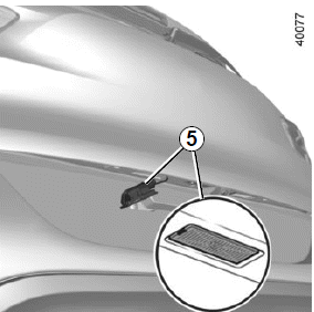 Renault Kadjar. RÜCKLEUCHTEN UND STANDLICHT: Austausch der Lampen