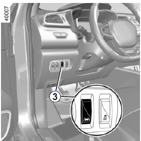 Renault Kadjar. WARNMELDUNG BEI SPURVERLASSEN