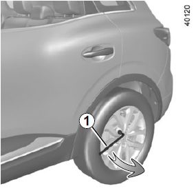 Renault Kadjar. RADWECHSEL