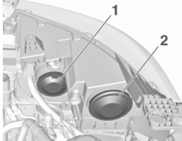 Opel Grandland X. Glühlampen auswechseln