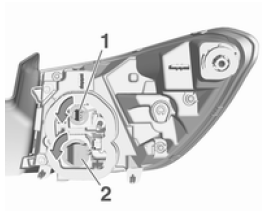 Opel Grandland X. Glühlampen auswechseln