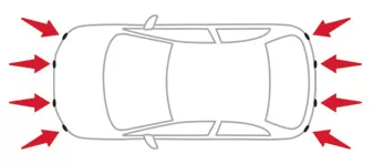 Citroen C5 Aircross. Fahrbetrieb