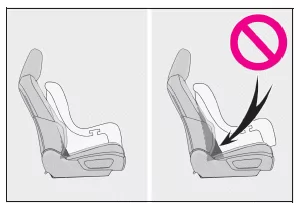 Lexus UX. Kindersitze