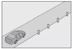 Lexus UX. LTA (Spurfolge-Assistent)