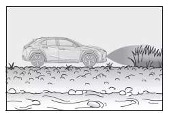 Lexus UX. Parkunterstützungsbremsfunktion