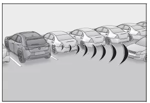 Lexus UX. Parkunterstützungsbremsfunktion