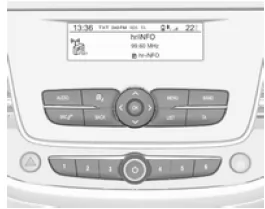 Opel Grandland X. Displays