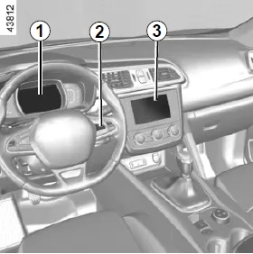 Renault Kadjar. AUTOMATISCHE REIFENDRUCKKONTROLLE
