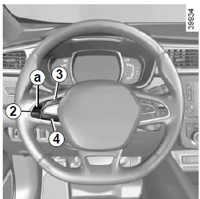 Renault Kadjar. TEMPOMAT: Begrenzer-Funktion