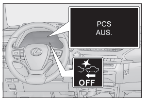 Lexus UX. PCS (Pre-Collision System)